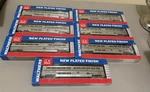 Lot Of 7 Nib Ho Scale Walthers Plated Finish Amtrak Superliner Sleeper Car. Fixed Price $499.00.