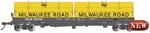 Bachmann 71426 Ho Scale 55' Steel Coil Car Milwaukee Road 92258. Fixed Price $64.99.