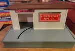 Lionelville Pipe Company Warehouse Operating Forklift Loader Station GB29. Fixed Price $50.00.