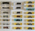 Scale Freight Cars W/ Knuckle Couplers - Sold Separately. Fixed Price $17.49.