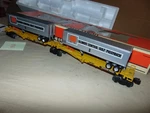 Lionel 19416 Ttux Illinois Central Unit Trailer Train Cars + Box #2. Fixed Price $40.00.