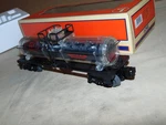 Lionel 16160 Atomic Energy Commision Liquid Filled Tank Car + Box. Fixed Price $25.00.