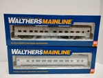 Walthers 910-30005 85' Budd Coach NYC/910-30105 Sleeper Passenger Cars Ho/new. Fixed Price $50.00.