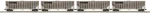 Mth 20-92390 Norfolk Southern 4 Car Coke Hopper Set Premier Ga Rail. Fixed Price $279.99.