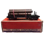 Lionel Post-war Trains- 3461 Diecast Log Dump Car. Fixed Price $34.00.
