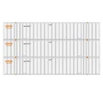 Athearn 17314 Scale 53' Stoughton Intermodal Container Optimodal Snlu Pack #. Fixed Price $29.99.