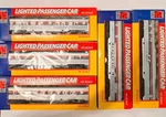 Life-like Trains:amtrak 8079, 8090, 8077, 8078, 8091. Fixed Price $110.00.