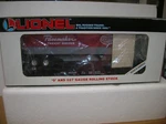 Lionel 6-16335 " New York Central Flat With Trailer Lot # 26680. Fixed Price $25.00.
