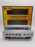 Mth 30-6054 California Zephyr O-27 Streamlined Combo/diner (set Of 2) Ln. Fixed Price $112.79.