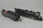 Weaver Gauge Brass 3 Rail Pennsylvania M-1A Mountain Locomotive, Ln-ob. Fixed Price $395.00.