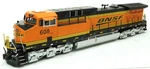 Used Mth 20-20638-1 Bnsf AC4400CW #608 (ps 3.0) W/box. Fixed Price $539.99.