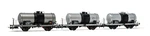 Rivarossi Ho HR6517 Fs 3-UNIT Pack 2-AXLES Tank Wagons Big Ep. Iv-v. Fixed Price $106.00.