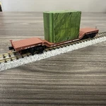 Micro-trains Scale #10900120 Hw Depressed Center Flat W/load Cn Nib. Fixed Price $29.99.