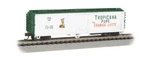 Bachmann 17954 Scale 50' Steel Reefer Tropicana Tpix - White. Fixed Price $32.99.