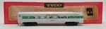 Tyco 522M:600 Ho Scale Penn Central Streamline Observation-lighted #6504 Ex/box. Fixed Price $9.20.