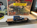 Scale - Menards Norfolk Southern Flat Car Pepsi Truck L2378. Fixed Price $48.88.
