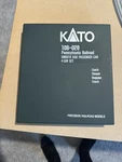 Kato 106-028 Pennsylvania Railroad Smooth Side Passenger Car 4 Set Gauge Brown. Fixed Price $200.00.