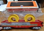 Lionel 6-26679 Atsf Santa Fe Gondola W/reels Used Little In Box Gauge Lqqk. Fixed Price $125.00.