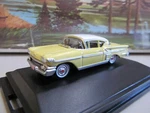 Oxford 1958 Chevrolet Impala Sport Coupe Cream & White 1/87 Ho Diecast. Fixed Price $15.95.