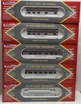 Williams 85106 O-gau 72' 5-CAR Streamline Passenger Set Prr Broadway Limited. Fixed Price $250.00.
