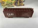 Athearn Ho 1046, Chicago & Eastern Illinois 40' Box Car #117531, Ob (kadees). Fixed Price $5.00.