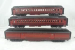 Mth 20-4056 Gulf Mobile & Ohio Scale Madison 3 Car Set, Ln-boxed. Fixed Price $190.00.