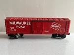 Lionel 6-9731 Milwaukee Box Car Red With White Lettering Nice!. Fixed Price $19.95.