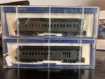 Scale Bachmann Combine & Coach Set - Santa Fe #1593/#2713 (74152 74252). Fixed Price $25.00.