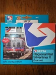 Munipals MP05-1101 Wooden Train Septa Silverliner 2 Car Set. Fixed Price $45.99.