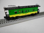 Lionel 23044 John Deere Bay Window Caboose From 2123040 Freight Set. Fixed Price $74.74.