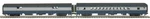 Mth 20-69097 B&o Streamliner Car Baggage/coach Set Nib. Fixed Price $199.99.