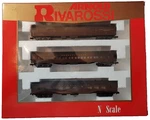 Arnold Rivarossi 0521 Pennsylvania Passenger 3-CAR Set Nib #1. Fixed Price $95.95.