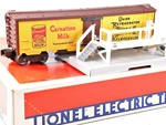 Lionel 6-19802 Carnation Operating Milk (missing Cans) 1987. Fixed Price $27.00.