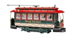 Bachmann Spectrum ON-30 Closed Streetcar Merry Christmas 25129 New. Fixed Price $133.56.