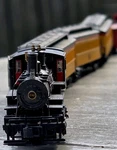 Bachmann Scale Up 4-6-0 Matching Steam Passenger Train Set Dcc Tested Caboose. Fixed Price $149.99.