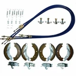 Brake Shoe & Cable Kit Ifor Williams Box Van Trailer BV125 2700KG. Fixed Price $354.81.