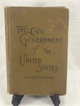 Rare 1894 Government Post- Civil War Textbook By Williams & Rogers United States. Fixed Price $95.00.