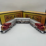 Rail King Mth Santa Fe F-3 Aba Diesel Set Proto Sound #30-2137 -2133 Works. Fixed Price $244.97.