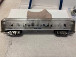 Lionel 6-29087 Clear Madison "new York" Coach W/platinum Plate Metal, Lights Nib. Fixed Price $121.00.