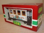 Vintage Lehmann Lgb Big Train Scale 3036 Circus Passenger Car New Box. Fixed Price $62.00.