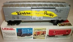 Lionel Nostalgia Train Works 6464-100 Custom Western Pacific Box Car Mint Unrun. Fixed Price $135.00.