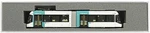 Ngauge Kato(kato) 14-801-5 Toyama Light Rail TLR0605 (green). Fixed Price $156.12.
