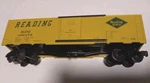 Williams Trains Freight Car 40 Stock Box #30 Reading Lines Yellow Scale. Fixed Price $12.00.