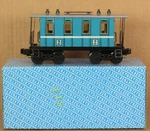 Ets 307/BB Passenger Car (tin) O-gauge Nos. Fixed Price $59.99.