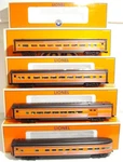 Lionel 6-29115 Gauge Southern Pacific 4-CAR Aluminum Passenger Set Ln/box. Fixed Price $606.24.