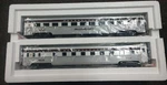 1999 Mth 20-6630 2-CAR 70' Abs Slpr/diner Passenger Set Ribbed Prr Mint Ob. Fixed Price $299.95.