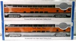 (2) Ho Gauge Bachmann Rio Grande Dome Passenger Cars In Orig Box (lot Bb 557). Fixed Price $59.99.
