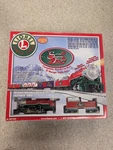 Lionel Santa's Flyer Gauge Christmas Steam Train Set 6-30164. Fixed Price $300.00.