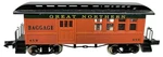 Mdc Roundhouse 8527 34' Overton Gn Pass Combine #412 Rapido Cplrs+mtl Whls Nib. Fixed Price $49.95.