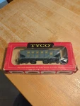 Tyco Operating Covered Hopper Train Car Monon Cement. Fixed Price $11.00.